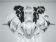 08-19 White GSXR 1300 Hayabusa Motorcycle Fairings