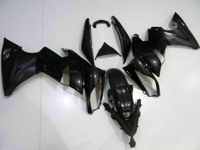 09-11 Black EX650 Motorcycle Fairings 09-11 Black EX650 Motorcycle Fairings