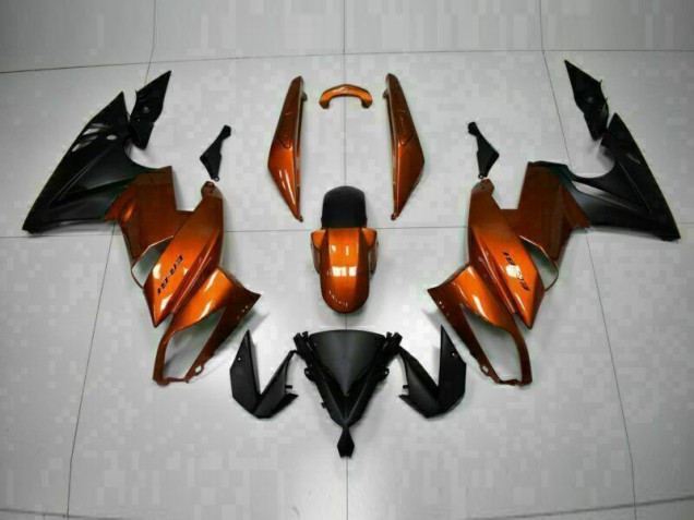 09-11 Orange EX650 Motorcycle Fairings 09-11 Orange EX650 Motorcycle Fairings