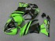 09-12 Black Green 3M Touch4 ZX6R Motorcycle Fairings 09-12 Black Green 3M Touch4 ZX6R Motorcycle Fairings