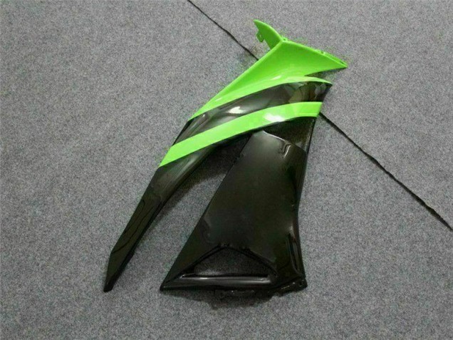 09-12 Black Green 3M Touch4 ZX6R Motorcycle Fairings 09-12 Black Green 3M Touch4 ZX6R Motorcycle Fairings