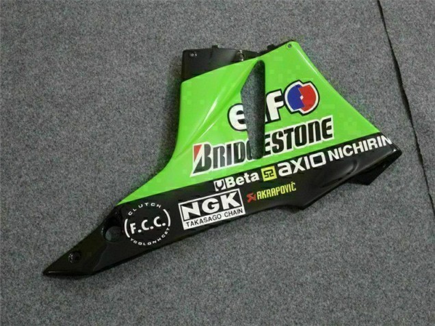 09-12 Black Green 3M Touch4 ZX6R Motorcycle Fairings 09-12 Black Green 3M Touch4 ZX6R Motorcycle Fairings
