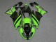09-12 Black Green 3M Touch4 ZX6R Motorcycle Fairings 09-12 Black Green 3M Touch4 ZX6R Motorcycle Fairings