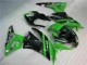 09-12 Black Green ZX6R Motorcycle Fairing Kits 09-12 Black Green ZX6R Motorcycle Fairing Kits