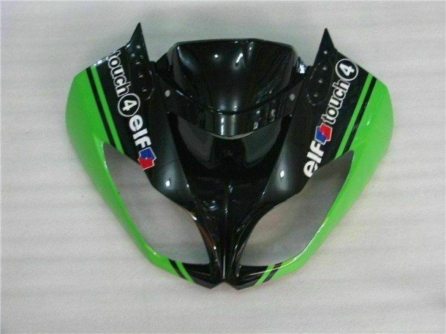 09-12 Black Green ZX6R Motorcycle Fairing Kits 09-12 Black Green ZX6R Motorcycle Fairing Kits