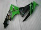 09-12 Black Green ZX6R Motorcycle Fairing Kits 09-12 Black Green ZX6R Motorcycle Fairing Kits