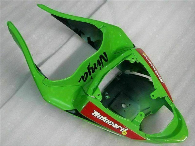 09-12 Black Red Green Motocard ZX6R Motorcycle Fairings 09-12 Black Red Green Motocard ZX6R Motorcycle Fairings