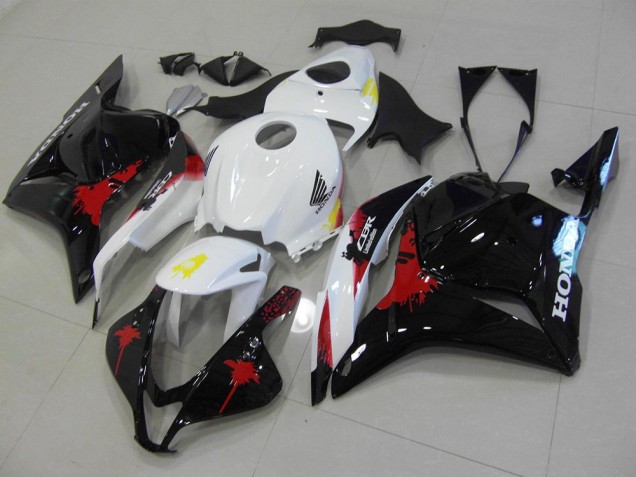 09-12 Black Red White CBR600RR Motorcycle Fairings 09-12 Black Red White CBR600RR Motorcycle Fairings