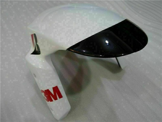 09-12 Black White 3M Touch4 ZX6R Motorcycle Fairing 09-12 Black White 3M Touch4 ZX6R Motorcycle Fairing