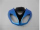 09-12 Blue Black ZX6R Motorcycle Fairing