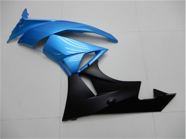 09-12 Blue Black ZX6R Motorcycle Fairing