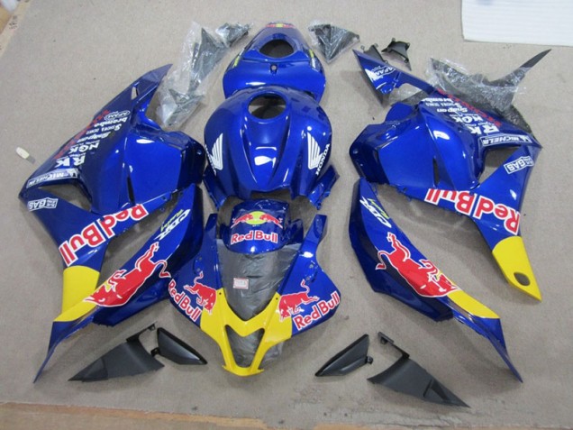 09-12 Blue Red Bull CBR600RR Motorcycle Fairing 09-12 Blue Red Bull CBR600RR Motorcycle Fairing