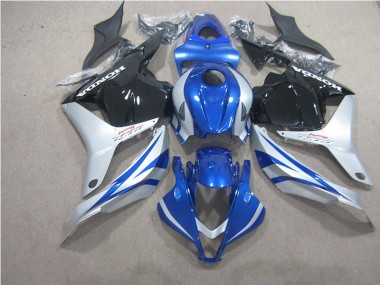 09-12 Blue Silver Black CBR600RR Motorcycle Fairings