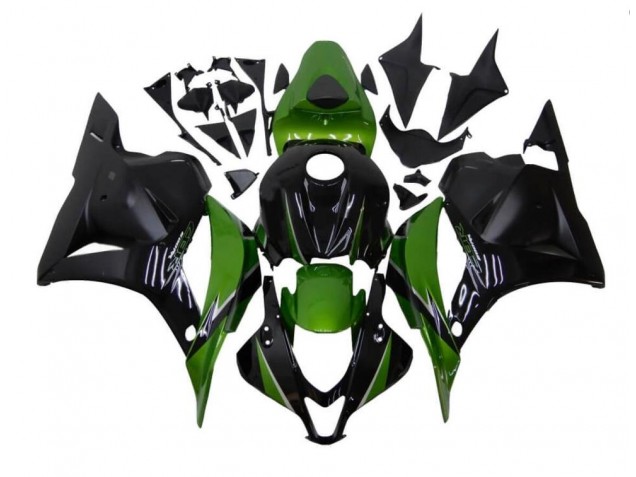 09-12 Green Black CBR600RR Motorcycle Fairings 09-12 Green Black CBR600RR Motorcycle Fairings