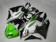 09-12 Green Black White 25 ZX6R Motorcycle Fairings 09-12 Green Black White 25 ZX6R Motorcycle Fairings