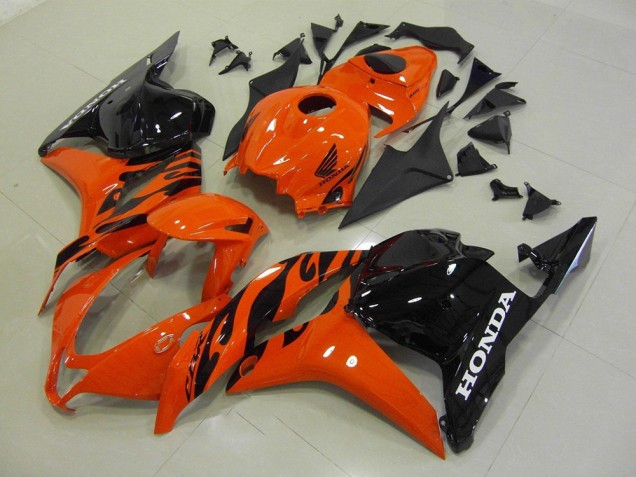 09-12 Orange Black CBR600RR Motorcycle Fairings 09-12 Orange Black CBR600RR Motorcycle Fairings