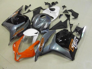 09-12 Orange Grey Black CBR600RR Motorcycle Fairing