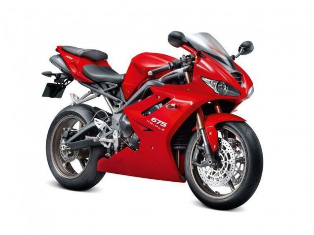 09-12 Red Daytona 675 Triple Motorcycle Fairings 09-12 Red Daytona 675 Triple Motorcycle Fairings