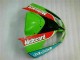 09-12 Red Green Motocard ZX6R Motorcycle Fairings