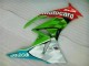 09-12 Red Green Motocard ZX6R Motorcycle Fairings