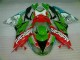 09-12 Red Green Motocard ZX6R Motorcycle Fairings