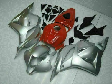 09-12 Silver CBR600RR Motorcycle Fairings