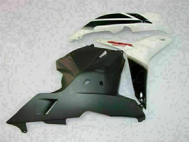 09-12 White Black Red CBR600RR Motorcycle Fairings