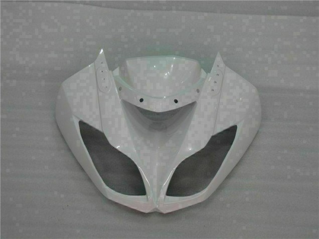 09-12 White Black ZX6R Motorcycle Fairing 09-12 White Black ZX6R Motorcycle Fairing