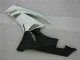 09-12 White Black ZX6R Motorcycle Fairing 09-12 White Black ZX6R Motorcycle Fairing