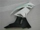 09-12 White Black ZX6R Motorcycle Fairing 09-12 White Black ZX6R Motorcycle Fairing