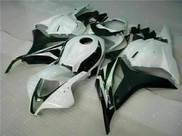 09-12 White CBR600RR Motorcycle Fairings