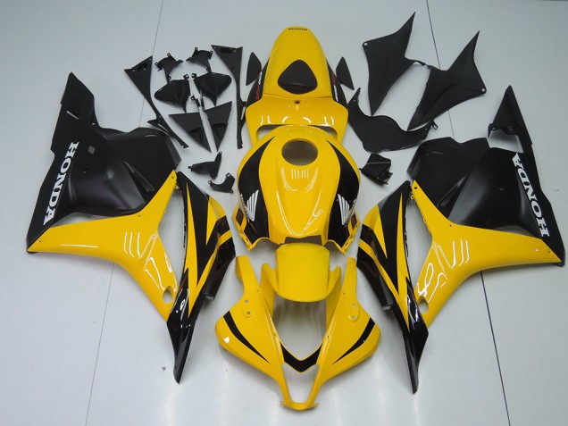 09-12 Yellow Black CBR600RR Motorcycle Fairings 09-12 Yellow Black CBR600RR Motorcycle Fairings