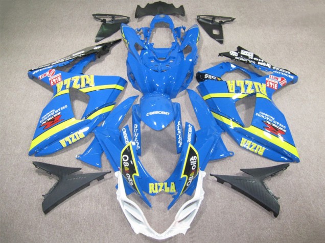 09-16 Blue Rizla Q8 Oils GSXR 1000 Motorcycle Fairings 09-16 Blue Rizla Q8 Oils GSXR 1000 Motorcycle Fairings
