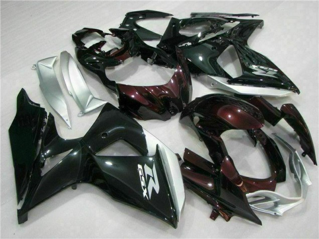 09-16 Brown Black GSXR 1000 Motorcycle Fairings 09-16 Brown Black GSXR 1000 Motorcycle Fairings