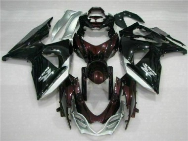 09-16 Brown Black GSXR 1000 Motorcycle Fairings