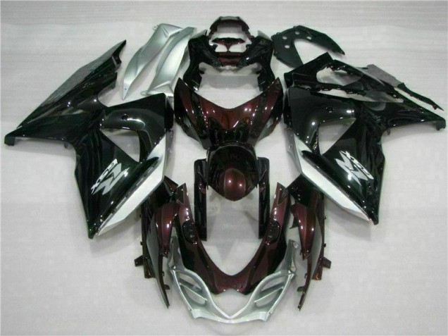 09-16 Brown Black GSXR 1000 Motorcycle Fairings 09-16 Brown Black GSXR 1000 Motorcycle Fairings