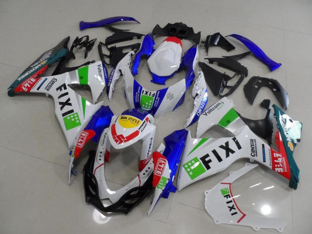 09-16 Fixi GSXR 1000 Motorcycle Fairings 09-16 Fixi GSXR 1000 Motorcycle Fairings