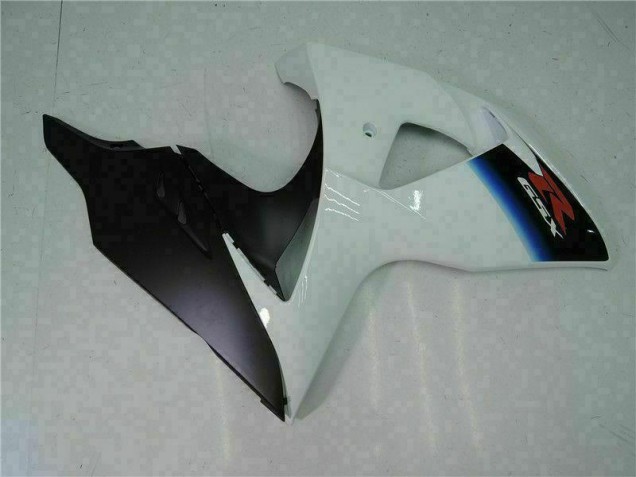 09-16 White Black GSXR 1000 Motorcycle Bodywork