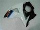 09-16 White Black GSXR 1000 Motorcycle Bodywork