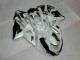 09-16 White Black GSXR 1000 Motorcycle Fairing