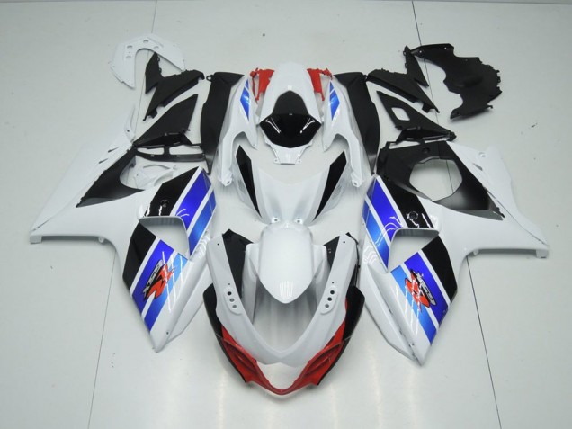 09-16 White Blue Black GSXR 1000 Motorcycle Fairings 09-16 White Blue Black GSXR 1000 Motorcycle Fairings