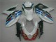 09-16 White GSXR 1000 Motorcycle Fairings 09-16 White GSXR 1000 Motorcycle Fairings