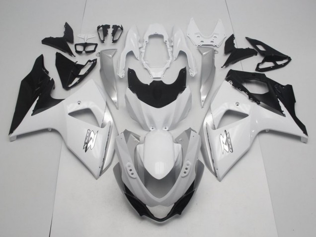 09-16 White OEM Style GSXR 1000 Motorcycle Fairings 09-16 White OEM Style GSXR 1000 Motorcycle Fairings