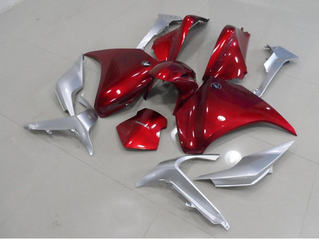 10-14 Red VFR1200 Motorcycle Fairings 10-14 Red VFR1200 Motorcycle Fairings
