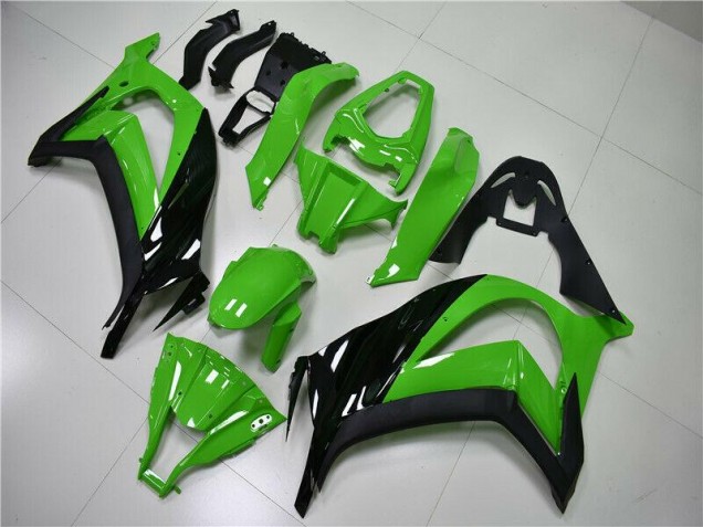 11-15 Green Black ZX10R Motorcycle Bodywork