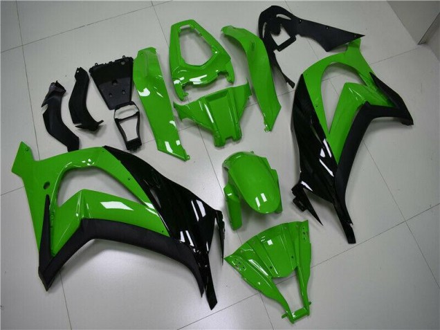 11-15 Green Black ZX10R Motorcycle Bodywork