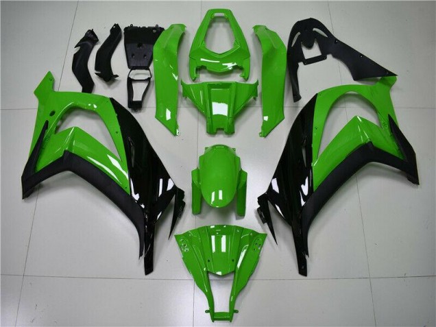 11-15 Green Black ZX10R Motorcycle Bodywork