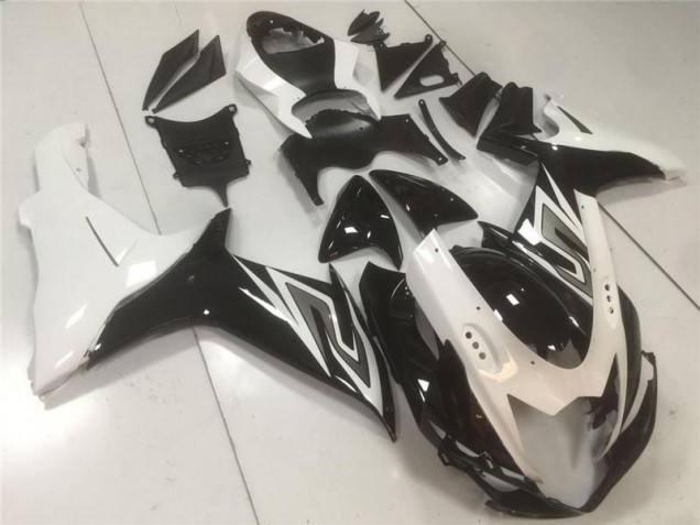 11-21 Black White GSXR 600/750 Motorcycle Fairing 11-21 Black White GSXR 600/750 Motorcycle Fairing