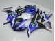 12-14 Blue White Black YZF R1 Motorcycle Fairings 12-14 Blue White Black YZF R1 Motorcycle Fairings