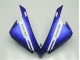 12-14 Blue White Black YZF R1 Motorcycle Fairings 12-14 Blue White Black YZF R1 Motorcycle Fairings